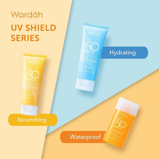 WARDAH UV Shield Series (instagram.com/wardahbeauty) WARDAH UV Shield Series