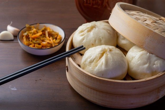 Bakpao salah satu macam dimsum/sumber: freepik.com