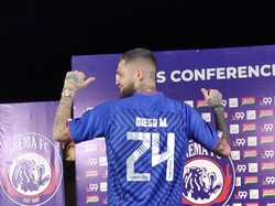 Presiden Arema FC Kenal Lama Diego Michiels di Medsos