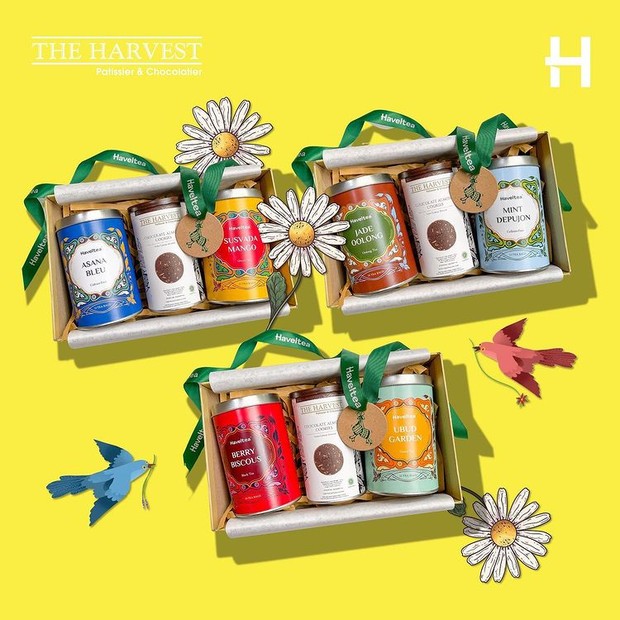 Hadiah tea box/ sumber: instagram.com/haveltea/ Untuk si pecinta teh, berikan hadiah berupa tea box.
