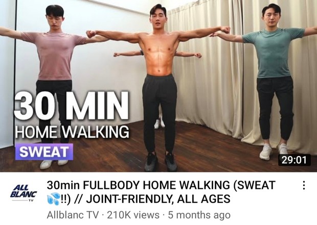 Home Walking by Allblanc (YouTube/Allblanc) Home Walking by Allblanc