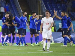 Hasil Euro 2020/2021 Tadi Malam: Wales Menang, Italia Melaju