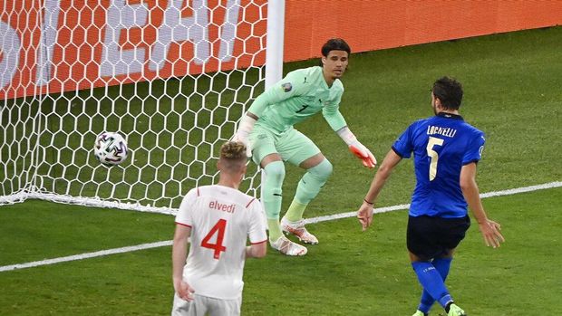 Hasil Italia Vs Swiss Gli Azzurri Menang 3 0 Lolos Ke Babak 16 Besar