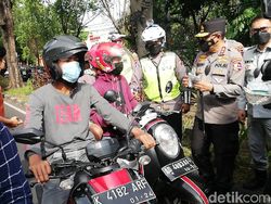 Kakorlantas: Kemacetan di Penyekatan Lenteng Agung Berkurang
