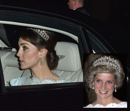 Kate Middleton Pakai Lover's Knot Tiara