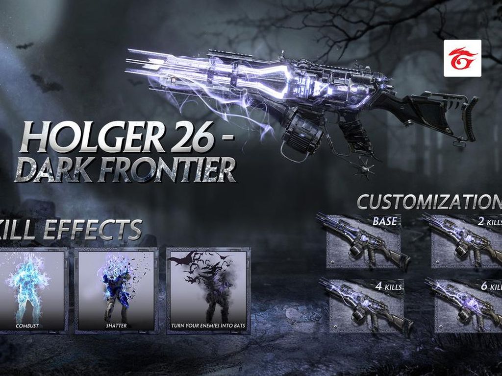 Tampilan Holger 26 Senjata Mythic di Garena Call of Duty: Mobile Tampilan Holger 26 Senjata Mythic di Garena Call of Duty: Mobile