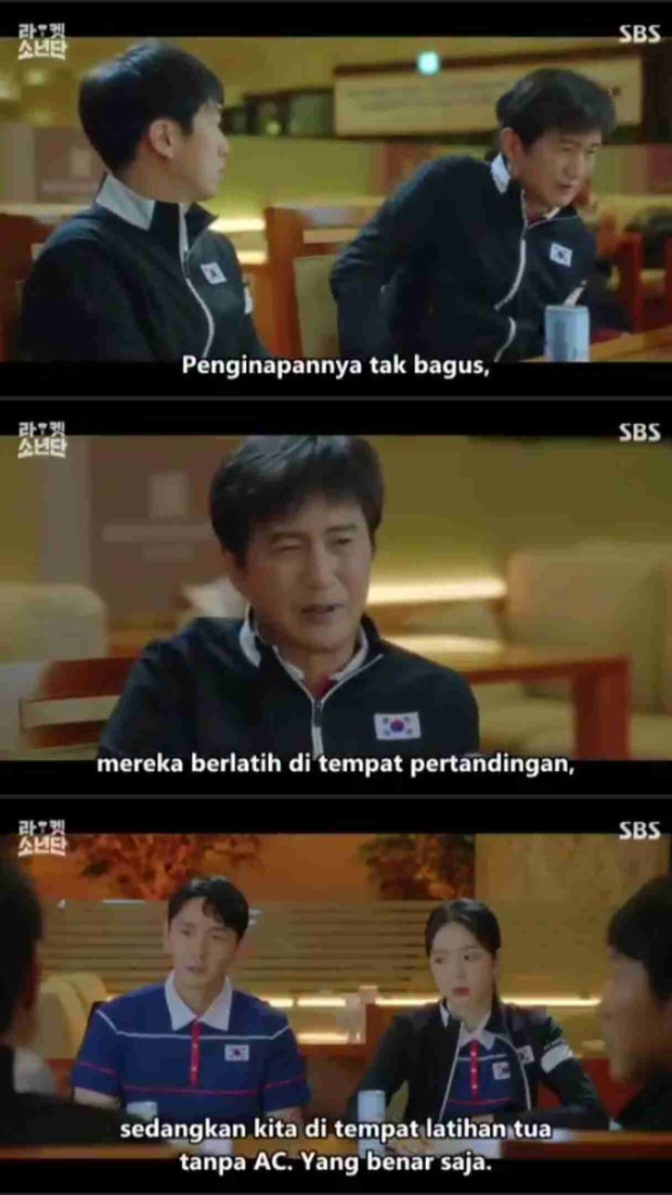 Tangkapan Layar Racket Boys Episode 5 (foto: Netflix)