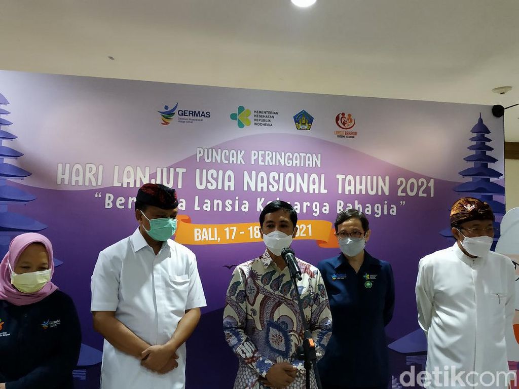 Bali-DIY, Ini 6 Provinsi Diapresiasi Kemkes atas Vaksin COVID Lansia Bali-DIY, Ini 6 Provinsi Diapresiasi Kemkes atas Vaksin COVID Lansia