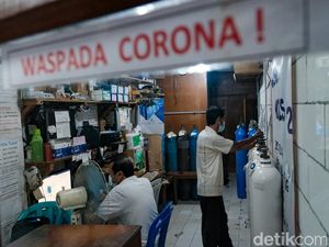 Corona Melonjak, Kebutuhan Oksigen Medis Meningkat