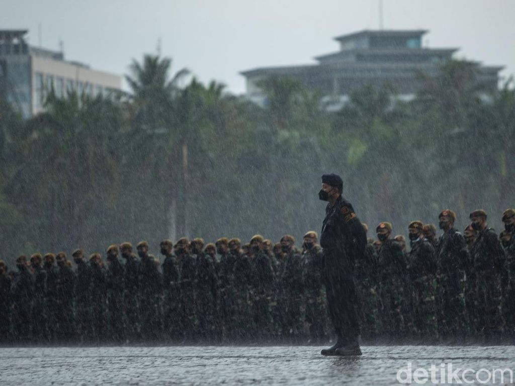 Foto: Apel Pengetatan PPKM Mikro di Jakarta