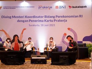 Ngobrol Kartu Prakerja, Airlangga Dicurhati Driver Online