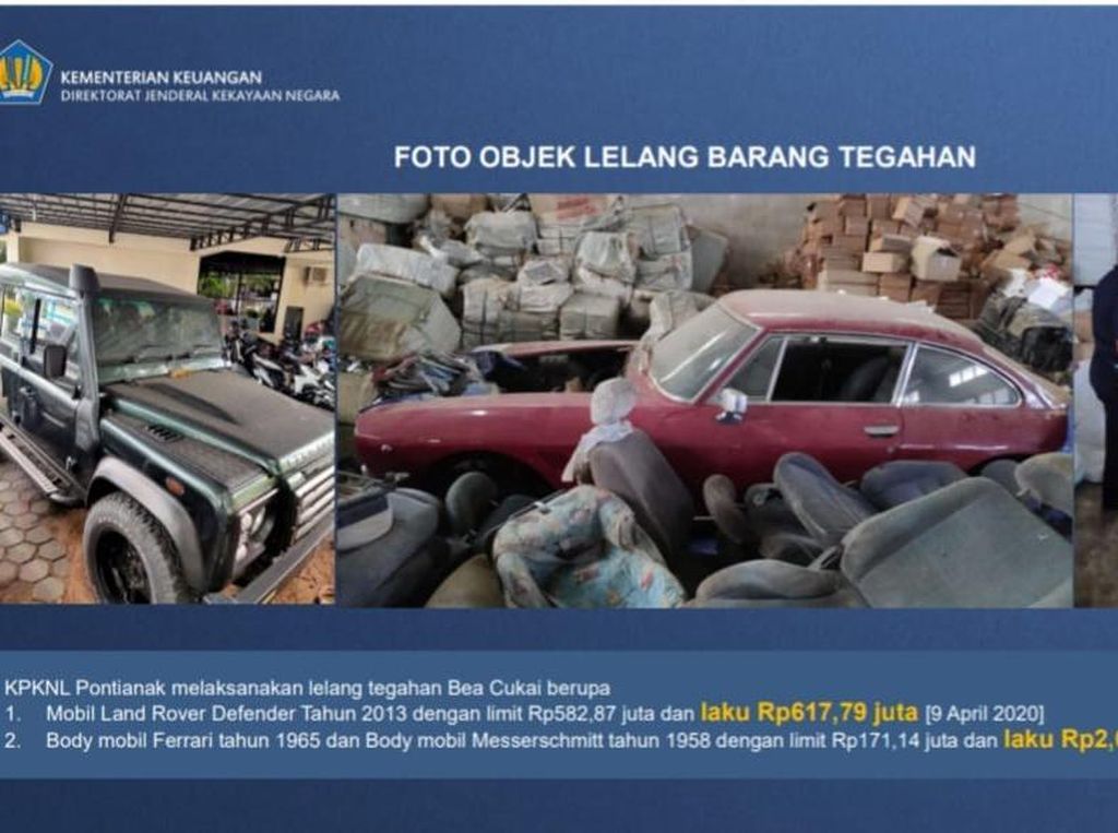 Ada Ferrari! Ini Deretan Mobil Mewah yang Dilelang Buat Tutup Rugi Negara Ada Ferrari! Ini Deretan Mobil Mewah yang Dilelang Buat Tutup Rugi Negara