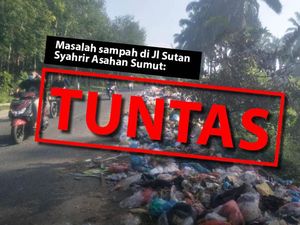 Before-After Pengangkutan Sampah Menumpuk di Jl Sutan Syahrir Asahan