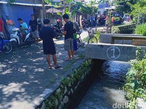 Balita di Klaten Ditemukan Tewas Usai Hanyut di Saluran Air