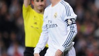 Selama berseragam Los Blancos, Sergio Ramos mengoleksi 26 kartu merah (Getty Images/Francois Nel)