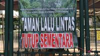Foto: Corona Melonjak, Taman Lalu Lintas Bandung Tutup Sementara