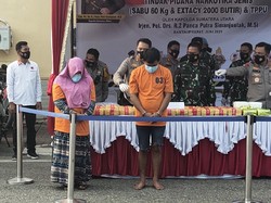 Polisi Gagalkan Peredaran Sabu 60 Kg Jaringan Internasional di Sumut