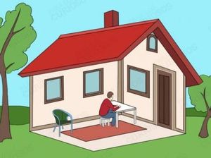 Tes Kepribadian: Gambar Pria di Dalam atau Luar Rumah yang Pertama Dilihat?