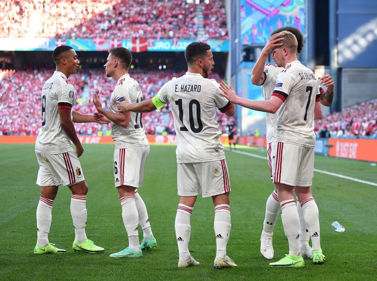 3 pemain yang mengubah permainan Timnas Belgia saat melawan Timnas Denmark. (Foto: Getty Images/Stuart Franklin)