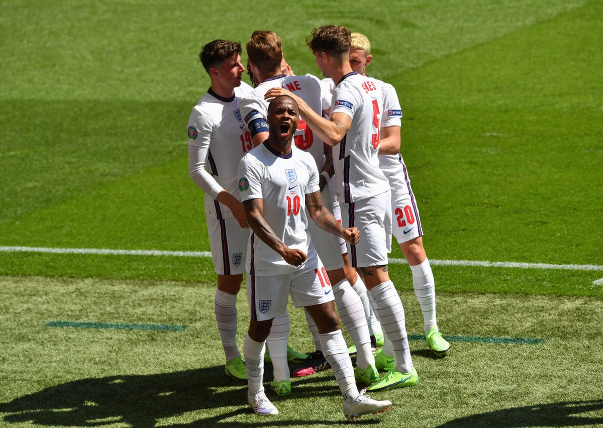 Euro 2020: Carilah Gol Cepat, Inggris  (Getty Images/Justin Tallis - Pool)