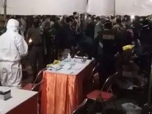 Video Warga Madura Rusak Pos Penyekatan Suramadu Sisi Surabaya Viral