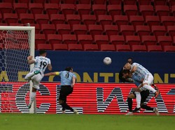 Argentina Vs Uruguay: Tim Tango Unggul 1-0 di Babak Pertama