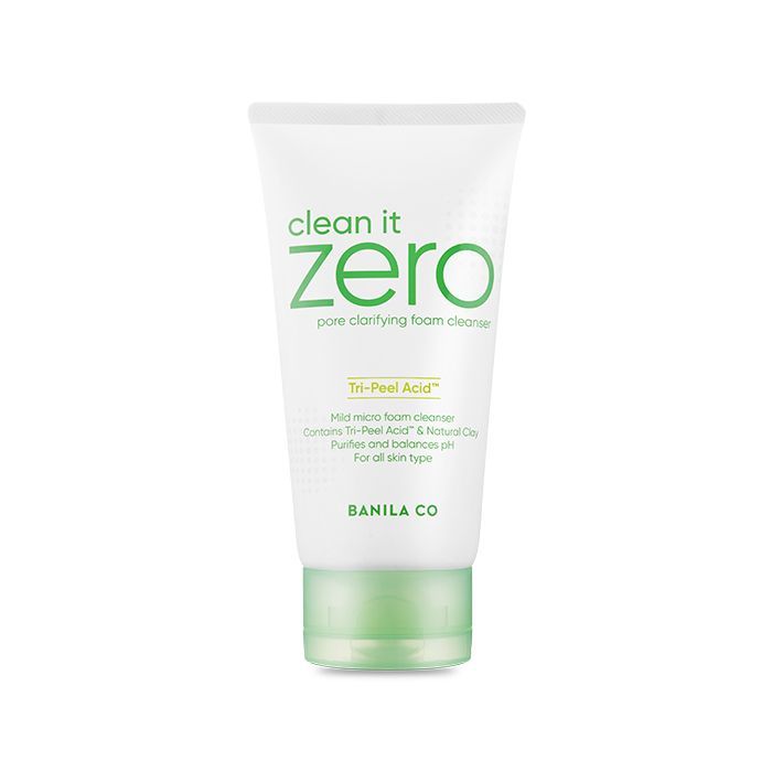banila co clean it zero pore clarifying foam cleanser