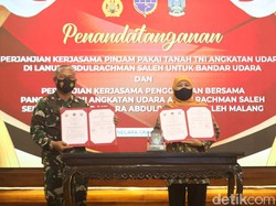 Pemprov Jatim Buat MoU dengan TNI AU soal Penggunaan Lanud Abdulrachman Saleh