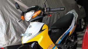 Satria Hiu Disulap Jadi Baru Lagi