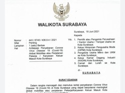 Pemkot Surabaya Imbau Pekerja dari Luar Kota Tes Swab 3 Hari Sekali