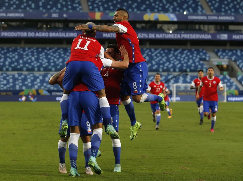 Hasil Chile Vs Bolivia: Arturo Vidal Cs Menang Tipis 1-0
