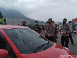Corona Menggila, Kendaraan Wisatawan Dilarang Masuk Garut