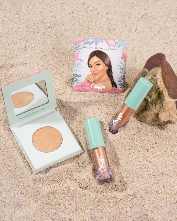 Canggu Highlighter Liquid (instagram.com/mizzucosmetics) MIZZU Canggu Highlighter Liquid 2.0 X Rachel Goddard