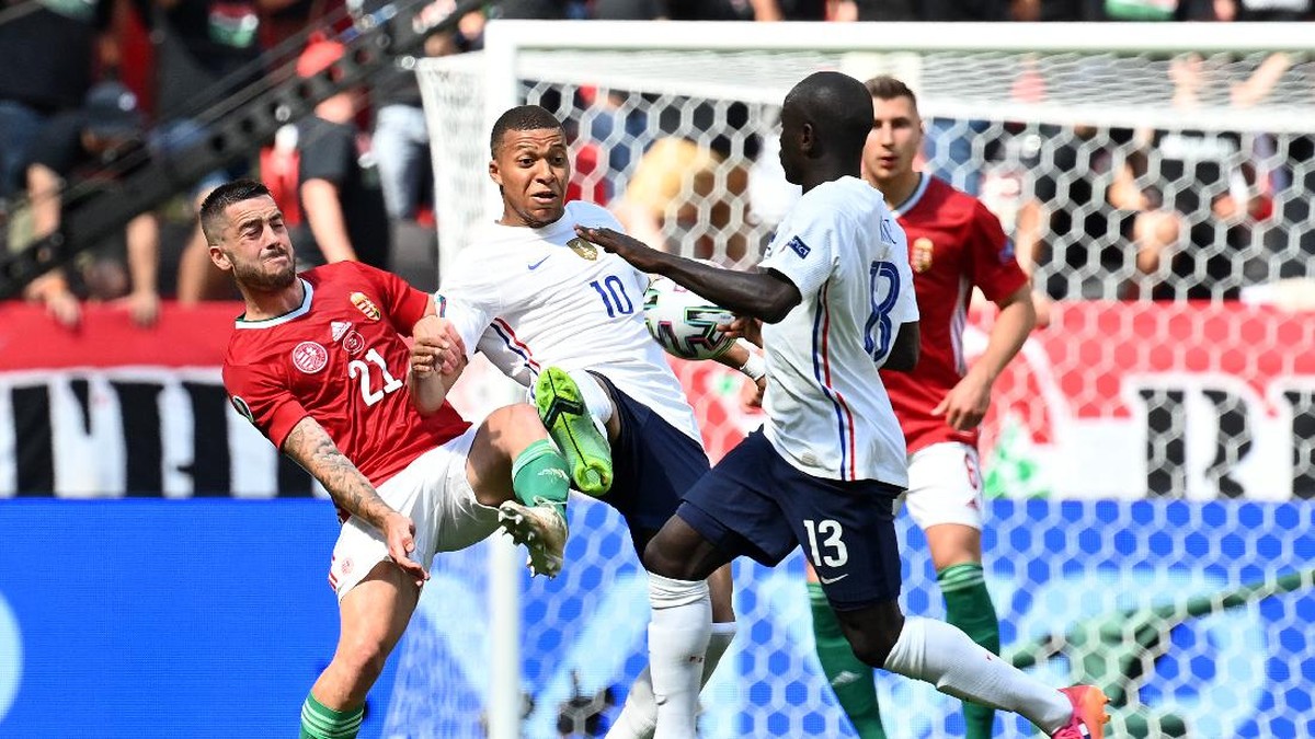 Prancis masih kesulian untuk mengalahkan Hungaria. (Foto: Getty Images/Tibor Illyes - Pool)