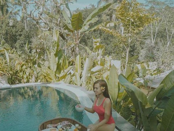 Maria Vania Doyan Ngegym, Intip Gaya Makan Sehatnya