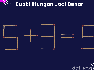 Otak Kamu Encer? Puzzle Batang Korek Api Ini Menguji Kreativitas