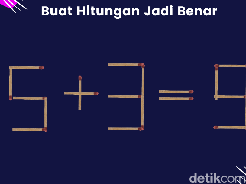 Otak Kamu Encer? Puzzle Batang Korek Api Ini Menguji Kreativitas Otak Kamu Encer? Puzzle Batang Korek Api Ini Menguji Kreativitas