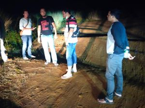 Usut Kasus Begal Bersenpi di Bukit Algoritma, Polisi Lakukan Olah TKP