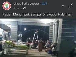 Heboh Pasien DIrawat di Halaman RS Jepara, Satgas COVID: Sudah Tertangani