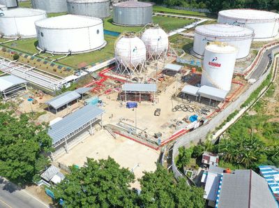 Capai 95%, Begini Progres Pembangunan Terminal LPG Pertamina di Ambon