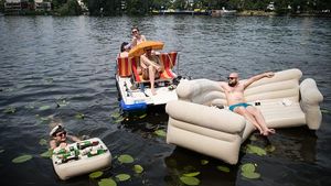 Cara Warga Jerman Menghalau Gerah