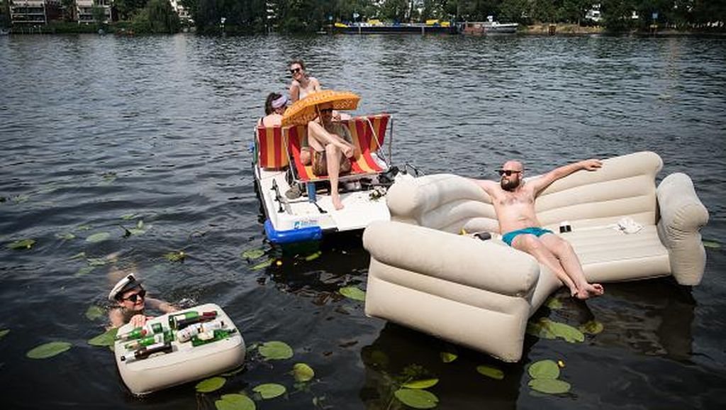 Cara Warga Jerman Menghalau Gerah Cara Warga Jerman Menghalau Gerah