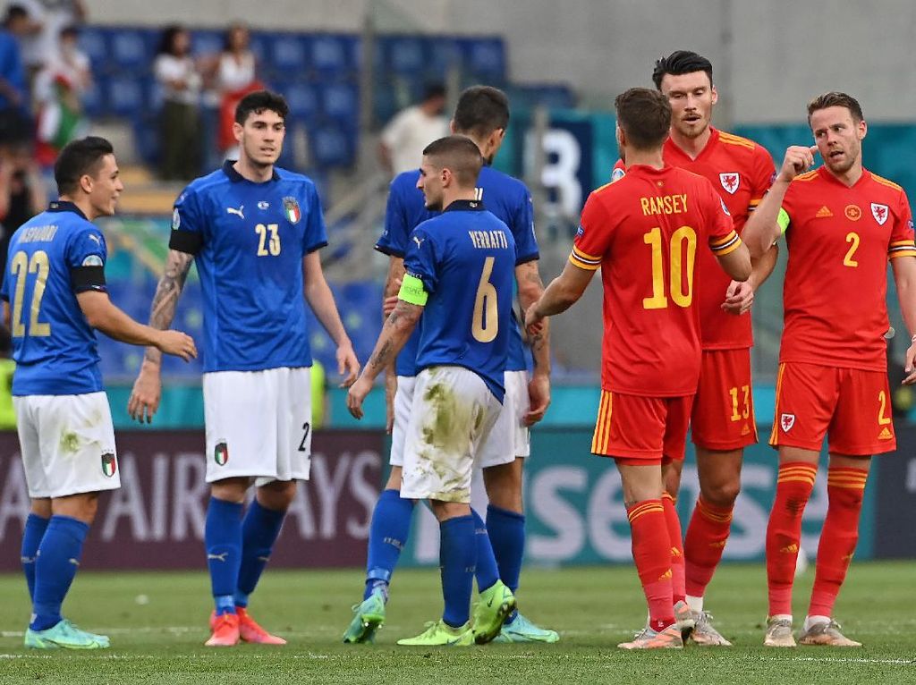 Klasemen Grup A Euro 2020: Italia dan Wales Lolos ke 16 Besar