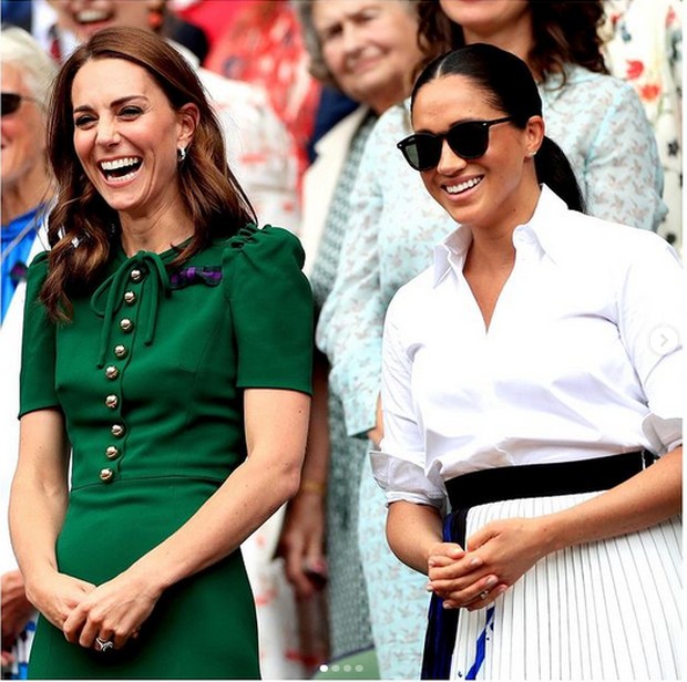Kate Middleton dan Meghan Markle/Sumber foto: instagram.com/sussexroyal Wanita Kerajaan Inggris hanya boleh pakai lipstick warna pink dan nude