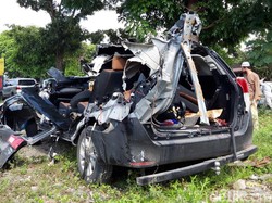 4 Truk-Mobil Kecelakaan Beruntun di Tol Boyolali, 2 Orang Tewas