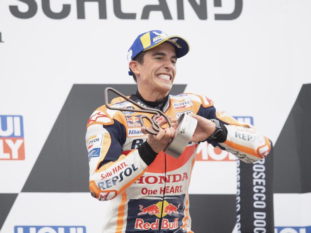 Rossi Bilang Begini Usai Lihat Marquez Jadi Juara MotoGP Jerman Rossi Bilang Begini Usai Lihat Marquez Jadi Juara MotoGP Jerman