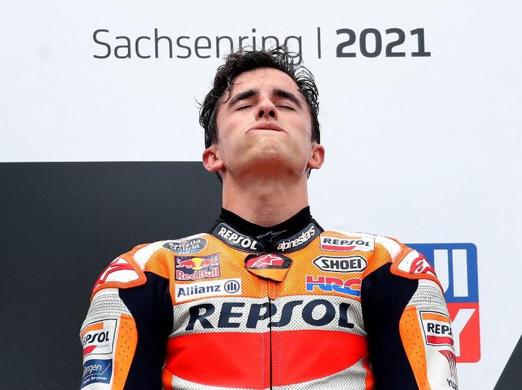 Marquez Juara MotoGP Jerman, tapi Masih Jauh dari Level Terbaiknya