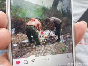 Dear Pendaki, Bawa Turun Sampah, dong! Tak Ada Petugas Kebersihan di Gunung, Lho