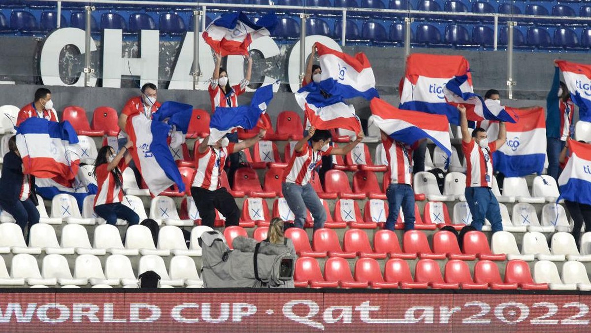 Fans harus divaksin dulu jika ingin menonton Piala Dunia 2022 di Qatar (Getty Images/Christian Alvarenga)