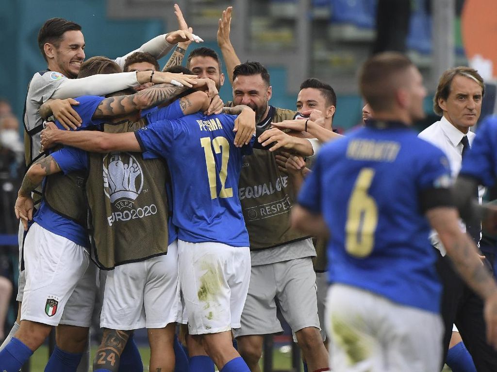 Hasil Italia Vs Wales: Menang 1-0, Gli Azzurri Juara Grup A